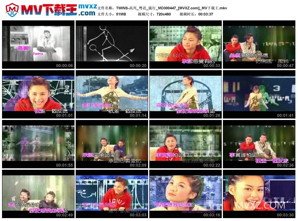 TWINS-高兴_粤语_流行_MD300447